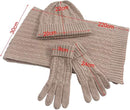 Women's Winter Hat and Scarf - Ski Hat - Gloves - Warm Winter Hat - Snowboard, Skate, Riding - Windproof and Warm - Soft and Comfortable - Warm Fleece Lining - Neck Warmer