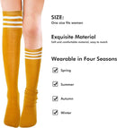 Socks - Women's Knee-High Socks - High Knee-High Socks - Sexy Socks - Women's Knee-High Socks - Stockings - Leg Warmers - Casual Outfit - Role Play - 6 Pairs