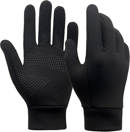 Handlebar muffs - Gloves - Scooter handlebar muffs - Hand warmers for cycling - Winter running gloves for men and women - Touchscreen compatible - Non-slip and lightweight - Suitable for cycling, sports and driving - Black
