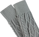 Socks - Women's knee-high socks - Cable knit knee-high socks - Stockings - Knee-high socks - Winter warmth - Tights - Knee support socks - Women - Girls - Pain relief