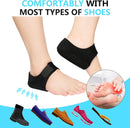 Insoles - Arch Supports - Gel Heel Cushions - For plantar fasciitis, heel pain, and Achilles tendonitis - Protectors and cushions for men and women - 1 pair