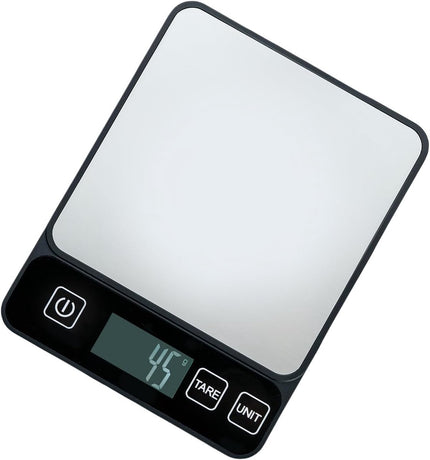 Precision scale - Digital kitchen scale - Barista scale - Professional food scale with a 10 kg weighing capacity - For home baking - Easy to read