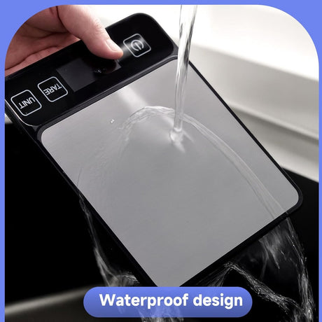 Precision scale - Digital kitchen scale - Barista scale - Professional food scale with a 10 kg weighing capacity - For home baking - Easy to read