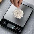 Precision scale - Digital kitchen scale - Barista scale - Professional food scale with a 10 kg weighing capacity - For home baking - Easy to read