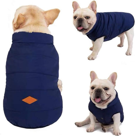 Dog coat - Dog clothes - Winter dog jackets - Waterproof dog coat - Dachshund dog coat - Warm lined winter coat - French Bulldog - Pug - Vest