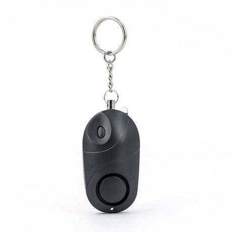 Panic Alarm - Personal Alarm - Personal Pocket Alarm - Keychain Siren - Safe Audible Personal Security Alarm - 130 dB with LED Light - For Children, Women and the Elderly (Black)