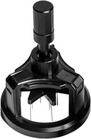 Coffee press - Manual press - Magnetic coffee dispenser - Coffee maker accessory - Non-slip needle stirrer - Countertop - Workstation - Preparation - Ground coffee smoother for home brewing - 51 mm