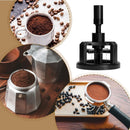 Coffee press - Manual press - Magnetic coffee dispenser - Coffee maker accessory - Non-slip needle stirrer - Countertop - Workstation - Preparation - Ground coffee smoother for home brewing - 51 mm