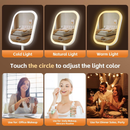 Makeup Mirror with Lighting – 3 Light Colors – Dimmable – Mirror with Lights – Smart Touch – USB Charging Port