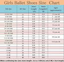 Women's Ballet Shoes – Ballet Shoes for Girls – Purple-Pink – Soft PU Leather Dance Shoes with Non-Slip Sole – Suitable for Ballet, Yoga & Home Use – For 10.5 UK Child