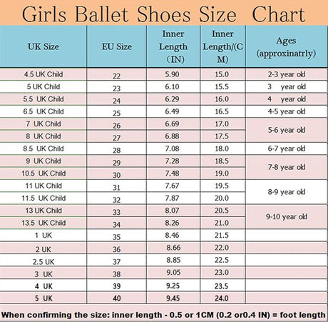 Women's Ballet Shoes – Ballet Shoes for Girls – Black – Soft PU Leather Dance Shoes with Non-Slip Sole – Suitable for Ballet, Yoga & Home Use – For 5 UK