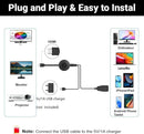 Wireless HDMI Dongle 1080p Media Streamer, Black, Compatible with Home Theater TV and Projector