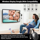 Wireless HDMI Dongle 1080p Media Streamer, Black, Compatible with Home Theater TV and Projector