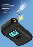 Portable Breathalyzer Alcohol Tester with LCD Display, High-Precision Professional Analyzer