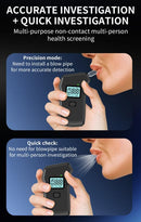 Portable Breathalyzer Alcohol Tester with LCD Display, High-Precision Professional Analyzer