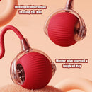 Smart Rolling Chew Ball for Dogs and Cats, Interactive Pet Toy, 2.5 inches