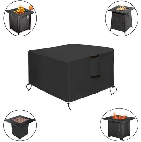 Waterproof 420D Oxford Outdoor Furniture Cover UV Dust Protection for Tables Chairs and Grill, 76 cm x 76 cm x 63 cm