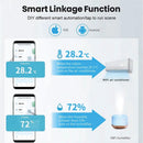 2-Pack Smart WiFi Thermometer with App Notification, Alexa Compatible, White