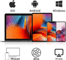 Wireless HDMI Adapter 1080P for iOS Android Windows, Black, Compatible with Samsung Philips Xiaomi TV Projector