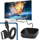 SCART to HDMI Converter 1080P, Wireless Adapter Plug & Play, Compatible with Home Theater TV Projector