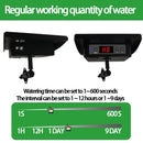 15m Solar Irrigation System with Timer, Automatic Drip Kit, Anti-Siphon, for Garden Greenhouse Vegetables