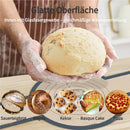 2-Pack Extra Thick 0.7mm Oven Mats with Long Handle, Durable Baking Mats for Oven Microwave Air Fryer
