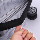 Elastic Suitcase Cover Travel Luggage Protective Cover Scratch Resistant, Gray, Fits Most Trolley Cases, L (25-28 inch)