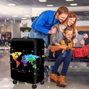 Black Elastic Suitcase Cover Travel Luggage Protective Scratch Resistant, Fits Most Trolley Cases, XL (29-32 inch)