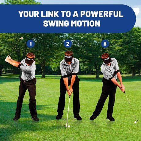 2pcs Golf Swing Training Bracelet for Posture Correction, Compatible with Golf Training Aids
