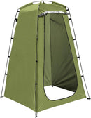 Pop-up Tent Changing Room Foldable Outdoor Camping Shelter with Inner Pocket, 120x120x190 cm, Green