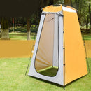 Pop-up Tent Changing Room 120x120x190 cm, Foldable Outdoor Camping Shelter with Inner Pocket, Multicolored