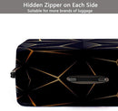 1 Pack Elastic Suitcase Cover Travel Luggage Protection Scratch Resistant Washable Trolley Case, M (22-24INCH)