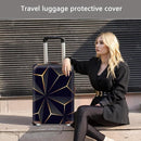 1 Pack Elastic Suitcase Cover Travel Luggage Protection Scratch Resistant Washable Trolley Case, M (22-24INCH)