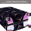1 Pack Elastic Suitcase Cover Travel Luggage Protection Scratch Resistant Washable Trolley Case, M (22-24INCH)