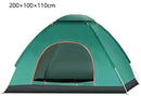 1-Person Camping Tent Automatic Pop Up Beach Tent Waterproof Wind Shelter Easy Setup, Blue, 200x100x110cm