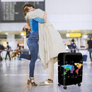 18-32 Inch Elastic Suitcase Cover, Reusable Washable Luggage Protector, 25-28 Inch