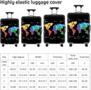 18-32 Inch Elastic Suitcase Cover Washable Luggage Protector Reusable Travel Protective, 18-20inch