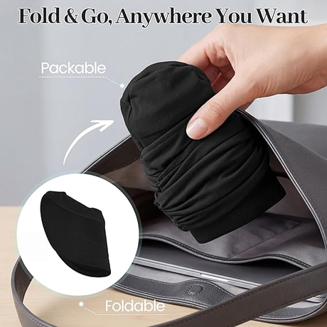 Women's UPF 50+ UV Protection Sun Visor Hat |  That Girl Aesthetic High Ponytail Wide Brim Hat | Birthday Gift for Her Beach Golf Hiking Outdoor Daily Casual WearWhite