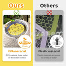 Bee Watering Tray (EVA) Size: Floating Color: Yellow Outdoor Use (1pc)