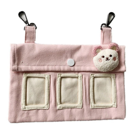 Hanging Hay Bag (Cotton Canvas) Size: 225mm*155mm Color: Yellow for Rabbits/Guinea Pigs (1pc)