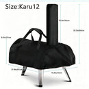420D Oxford Waterproof Pizza Oven Cover with Carry Handles, Custom Fit for Ooni Karu 12 Outdoor Pizza Oven