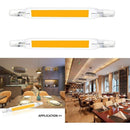 R7S LED Bulb, 78 mm 230V 5W Warm White, Non Dimmable COB Linear Lamp