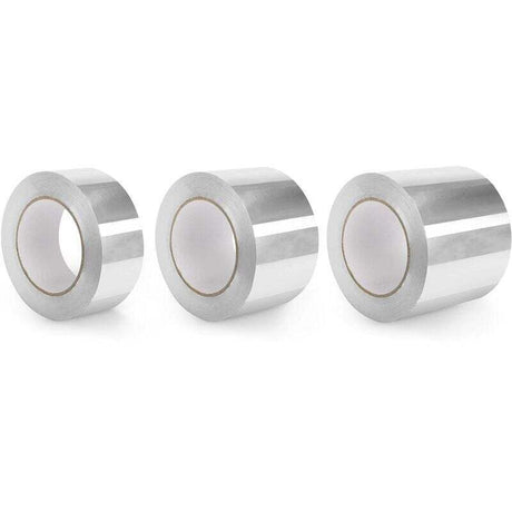 1 Roll Aluminum Adhesive Tape, High Temperature Waterproof Sealing Tape, 50 mm x 50 m