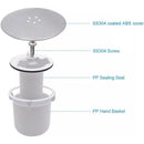 Shower Drain Stopper, Replacement Drain Cover, Chrome, 90 mm, 115 mm