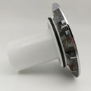 Shower Drain Stopper, Replacement Drain Cover, Chrome, 90 mm, 115 mm
