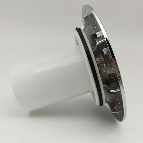 Shower Drain Stopper, Replacement Drain Cover, Chrome, 90 mm, 115 mm
