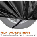 Outdoor Car Cover, Breathable Anti UV Dust and Snow Resistant, Black, 4.8 x 1.8 x 1.5 m