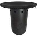 Fire Pit Cover, 420D Waterproof Anti UV Protective Cover, Diameter 100 cm