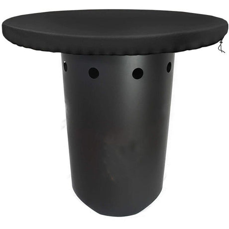 Fire Pit Cover, 420D Waterproof Anti UV Protective Cover, Diameter 100 cm