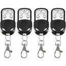 4 Pack Universal Electric Garage Door Remote Control, 433 MHz